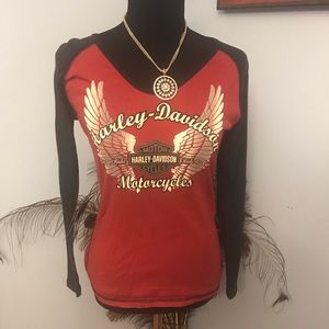 Long sleeve Harley shirt